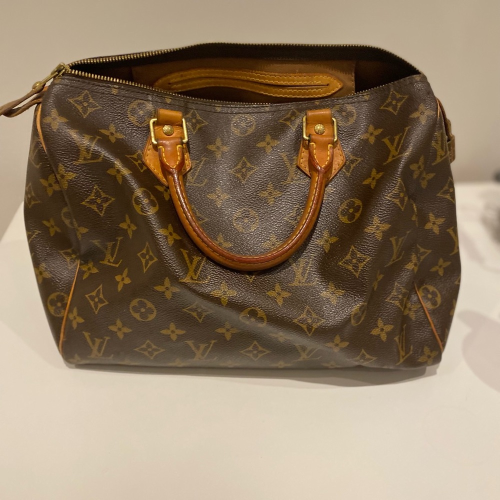 Vintage authentic monogram speedy 25 Louis Vuitton purse bag